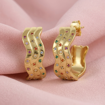 Natsumi Multi-Colour Hoops