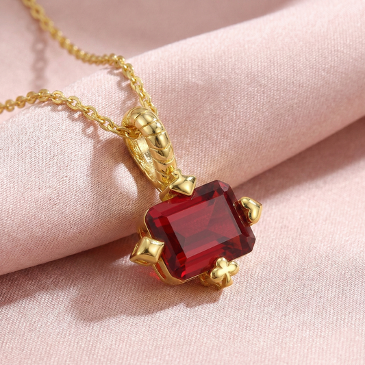 Kirakira Suits Necklace