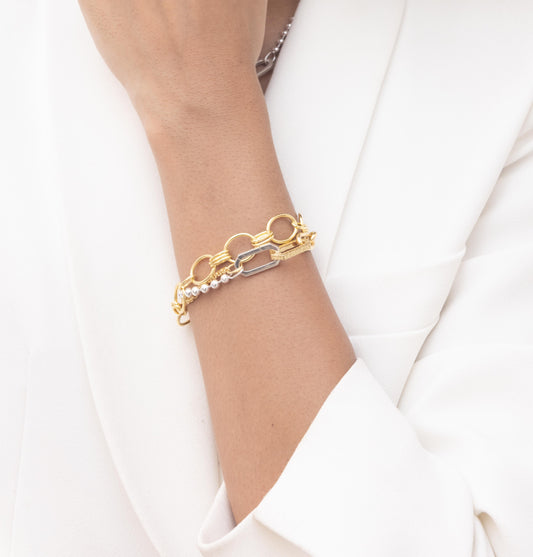 Modern Link Bracelet