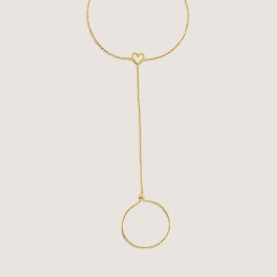 Heart Hand Chain 925 Silver | Gold & Rhodium-Plated Jewellery