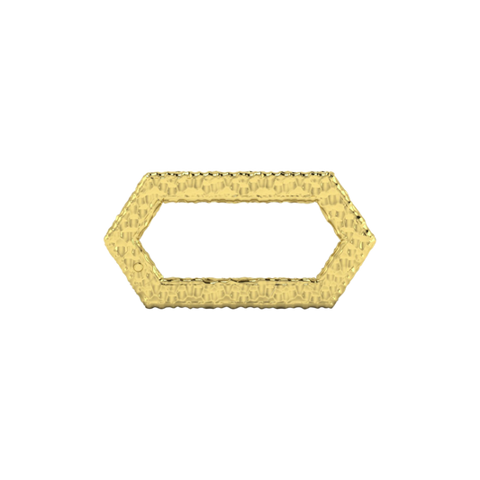 Textured Hexagon Lock