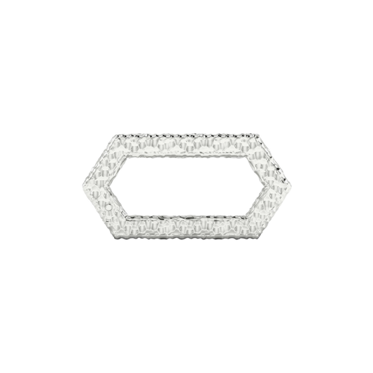 Textured Hexagon Lock