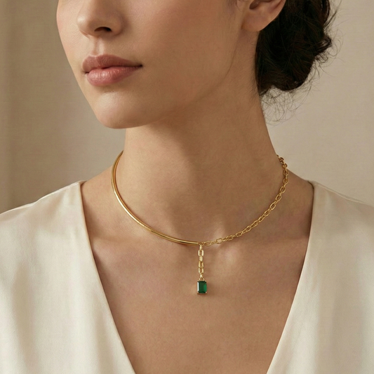 KiraKira Emerald Choker