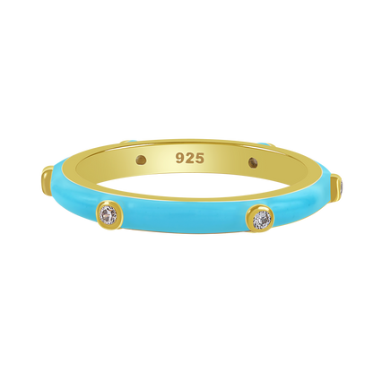 Enishi Multi-colour Band Ring