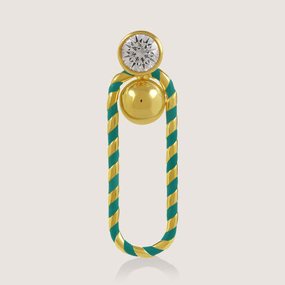 Mankai Link Drop – highlighting its vibrant enamel artistry and playful energy, part of Nishani’s Mankai Collection.