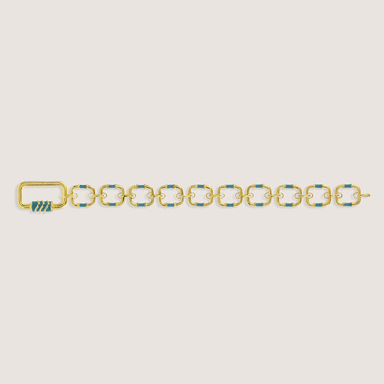 Mankai Statement Bracelet –  highlighting its vibrant enamel artistry and playful energy, part of Nishani’s Mankai Collection.