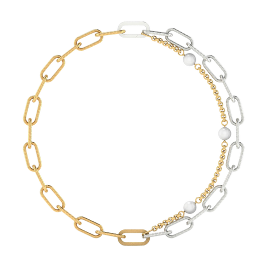 Twist Link Necklace