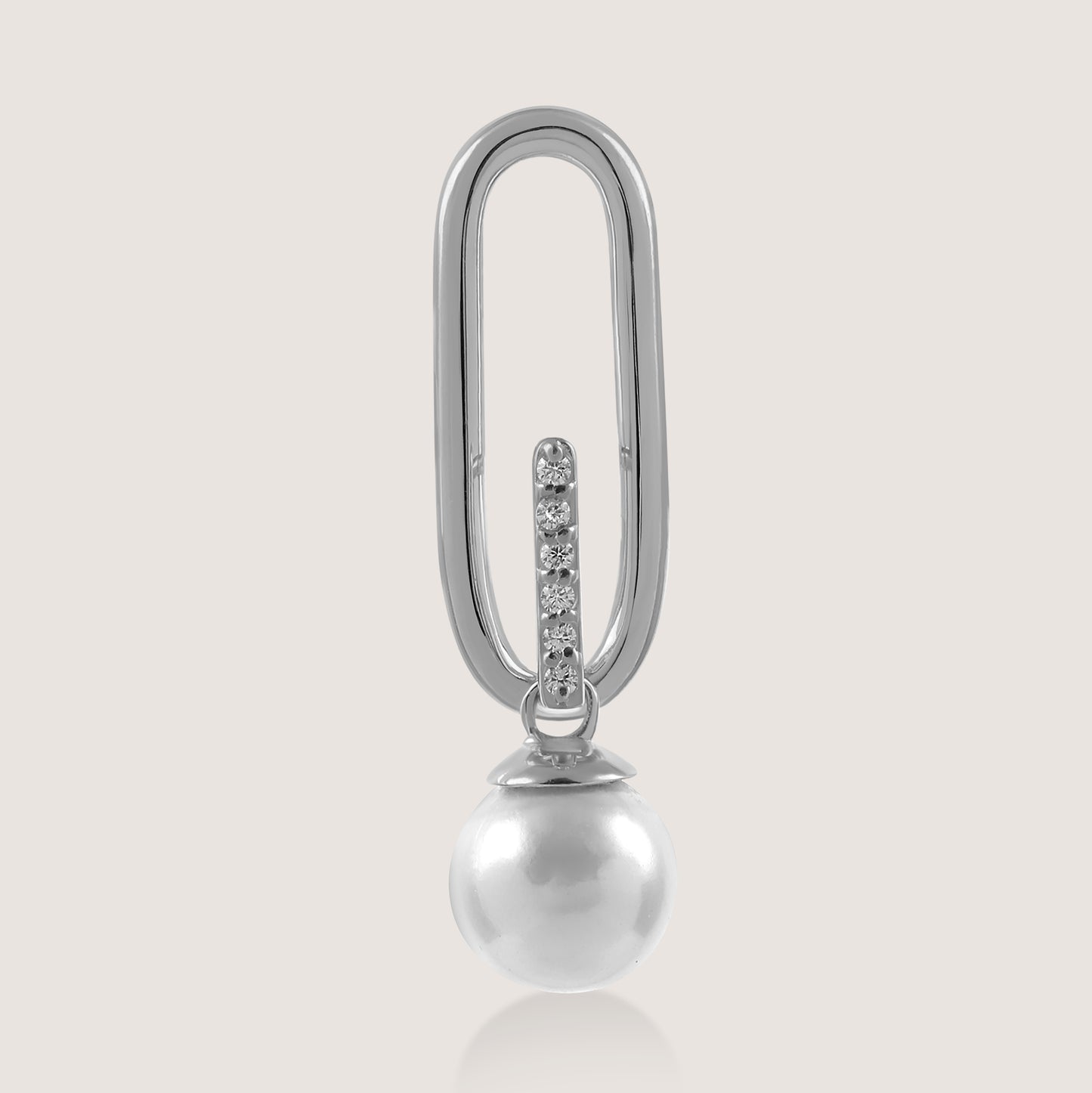 Mizuki Pearl Danglers –  highlighting its pearl elegance and sophisticated charm, part of Nishani’s Mizuki Collection.