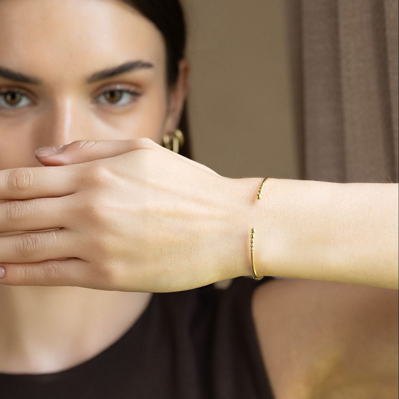 Ukiyo Open Bangle – Nishani Studio