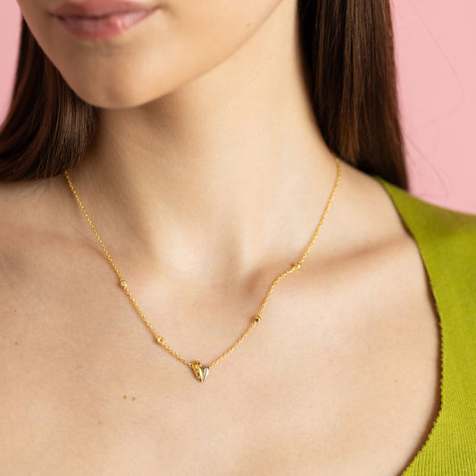 Yugen Organic Heart Necklace