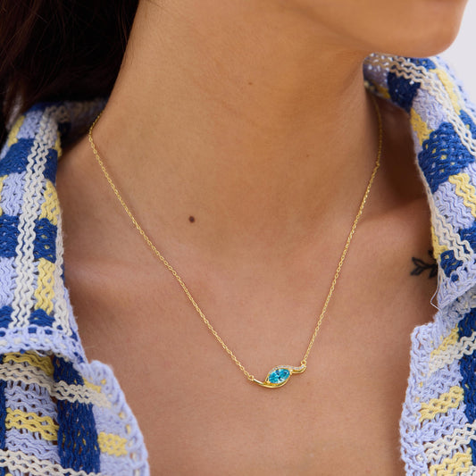 Natsumi Wave Necklace