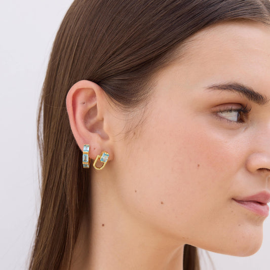 Natsumi Half Link Studs