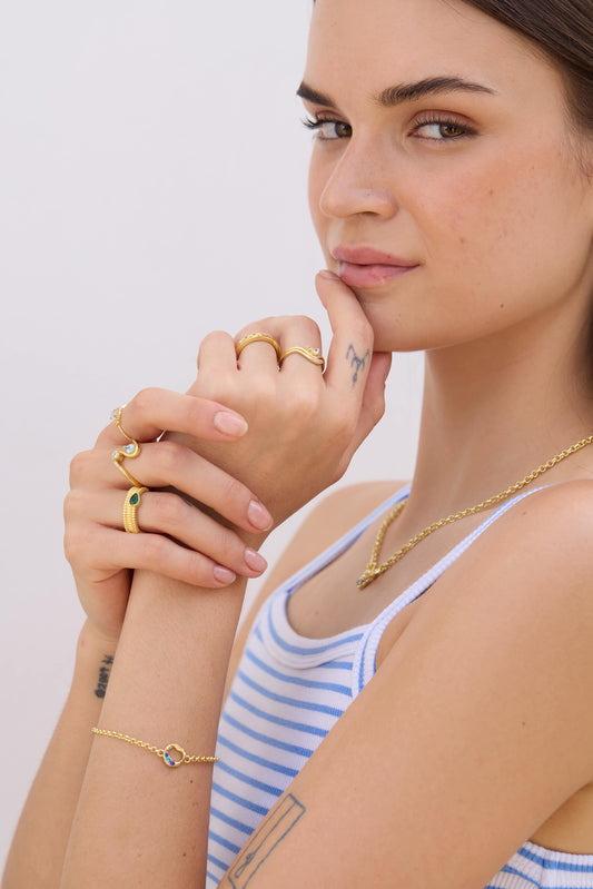Natsumi Textured Ring