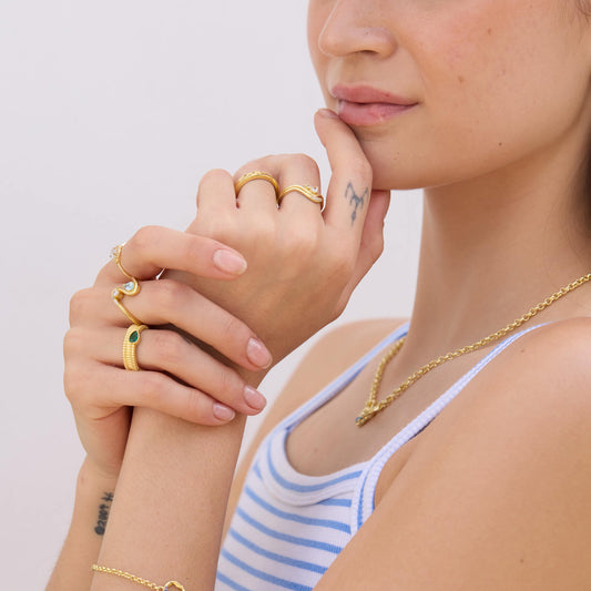 Natsumi Textured Ring