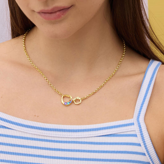 Natsumi Circle Charm Necklace