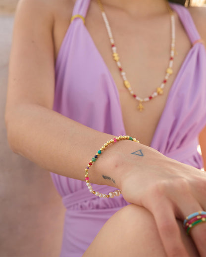 Enishi Pearl Beaded Bracelet
