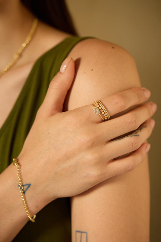Natsumi Stack Of Rings 
