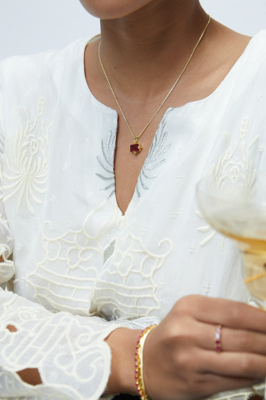 Kirakira Suits Necklace