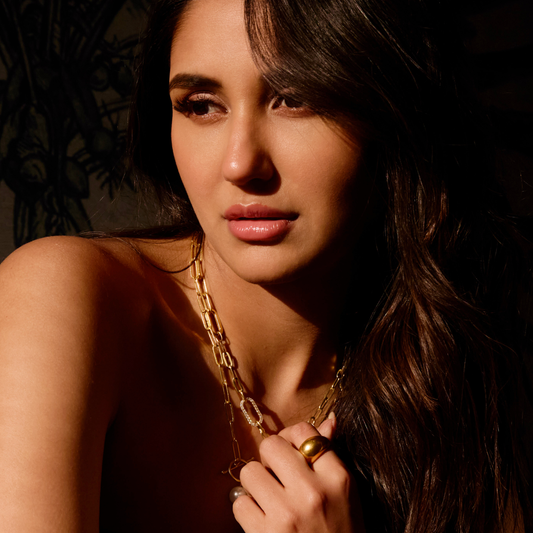 Nikita Dutta in  in Nishani 925 Silver Jewellery