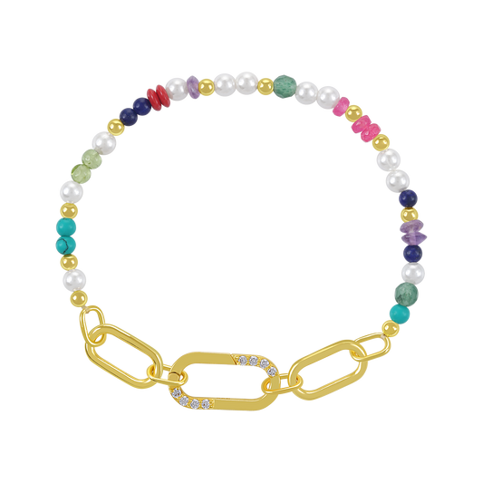 Enishi Multi-Colour Link Bracelet