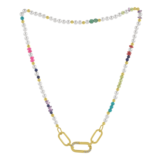Enishi Multicolor Link Necklace