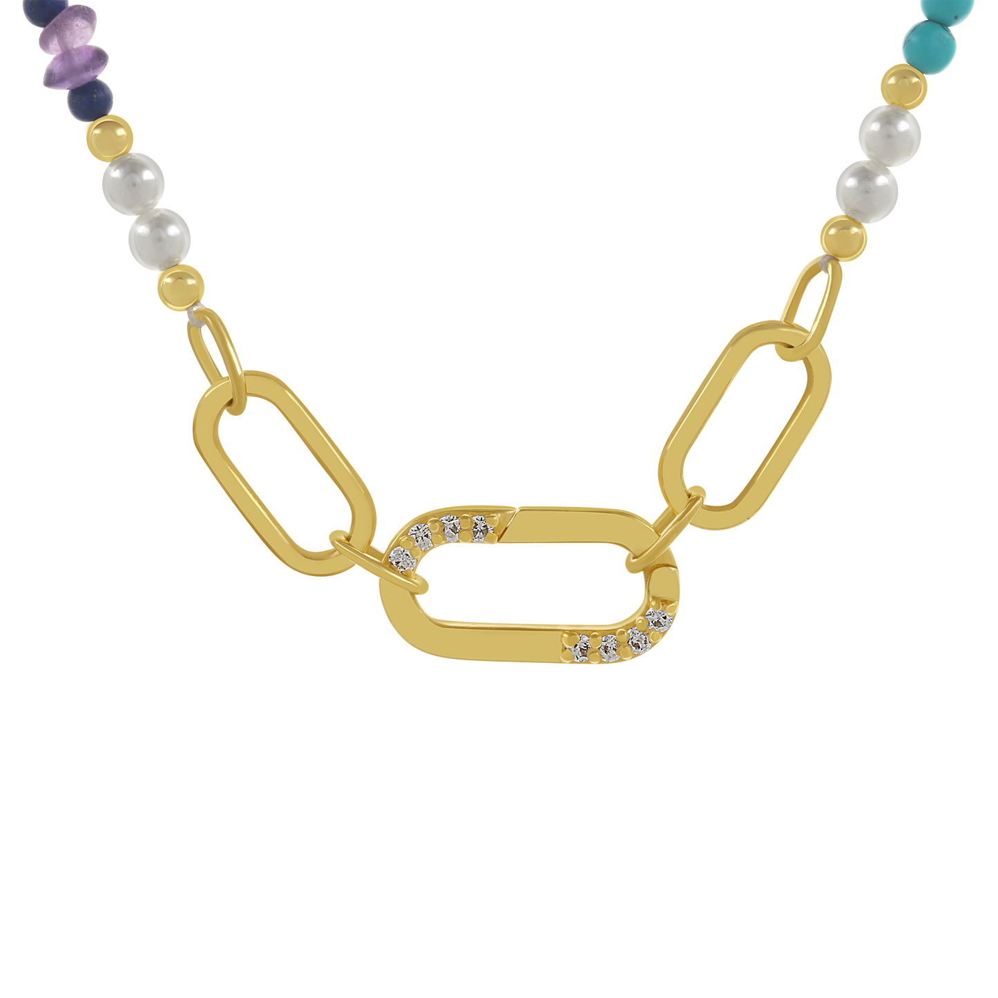 Enishi Multicolor Link Necklace