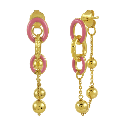Mankai Chain Earrings