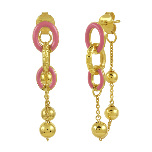 Mankai Chain Earrings