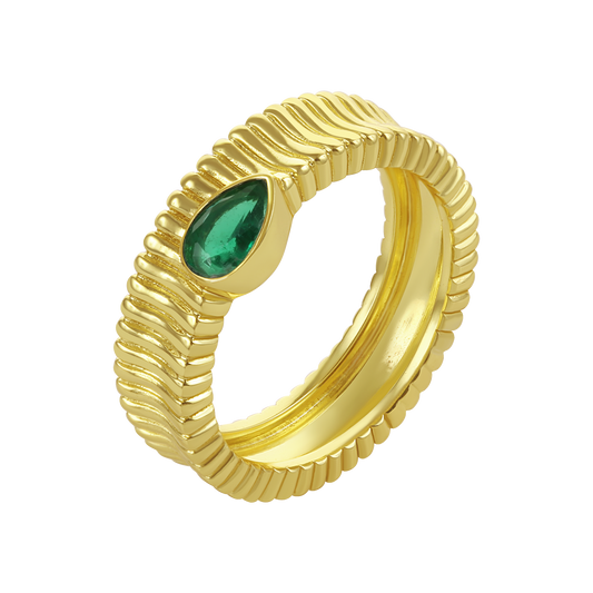 Natsumi Textured Ring