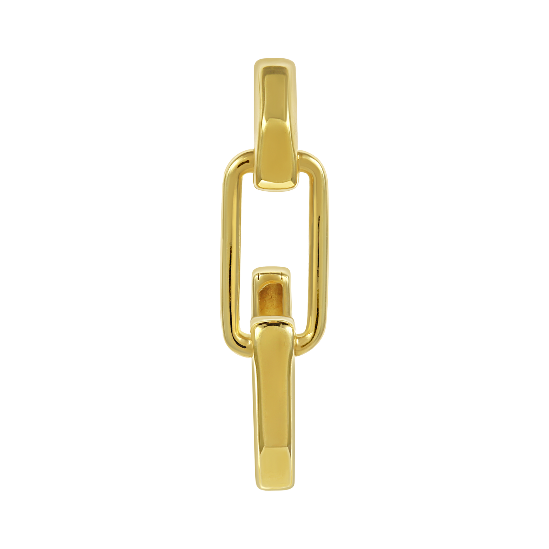 Ukiyo Link Hoop Earrings