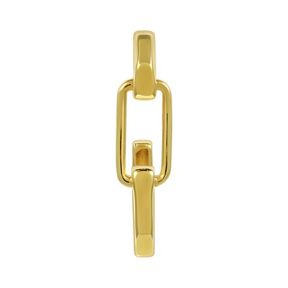 Ukiyo Link Hoop Earrings