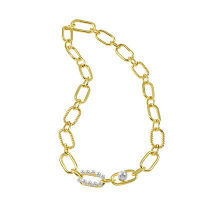 Mizuki Pearl Statement Choker Necklace