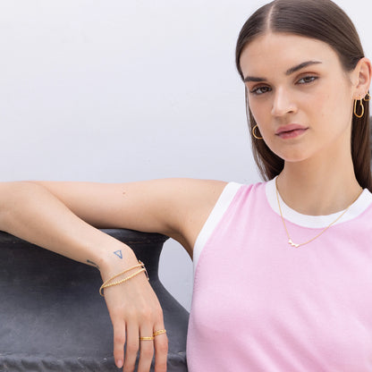 Ukiyo Butterfly Charm Bracelet