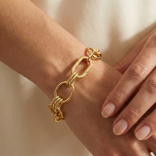 Ukiyo Oval Link Bracelet