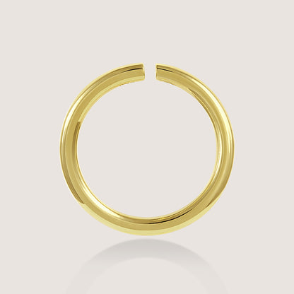 White Background - Side of Ukiyo Wrap Around Studs — a minimal, gold-plated 925 silver design crafted for everyday wear from Nishani’s Ukiyo collection.