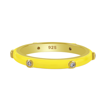 Enishi Multi-colour Band Ring
