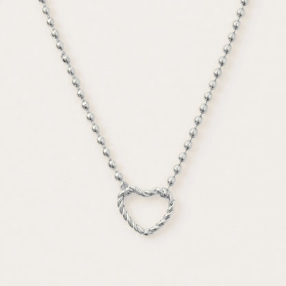 Signature Ball-Heart Necklace