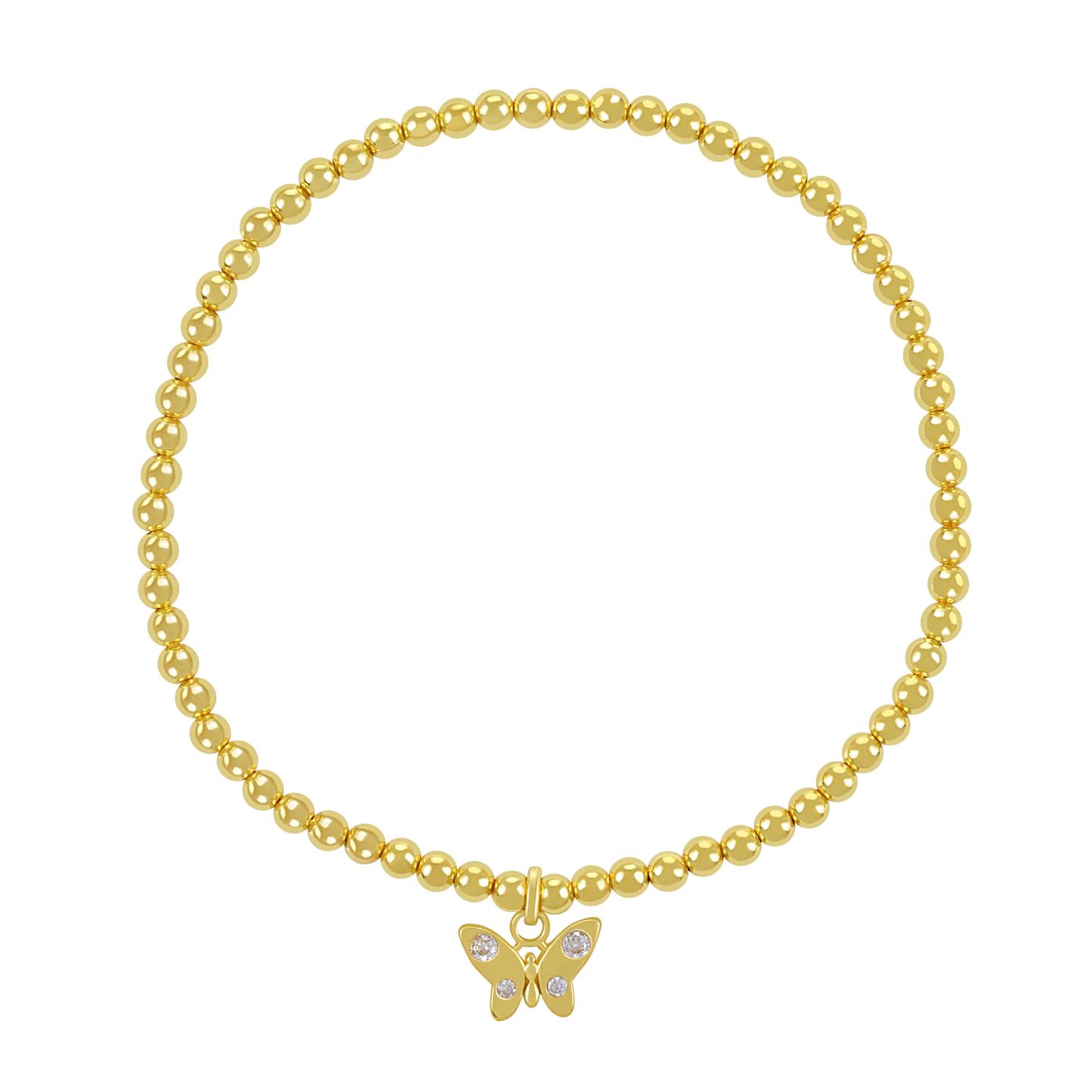 Ukiyo Butterfly Charm Bracelet