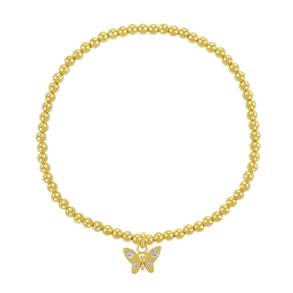 Ukiyo Butterfly Charm Bracelet