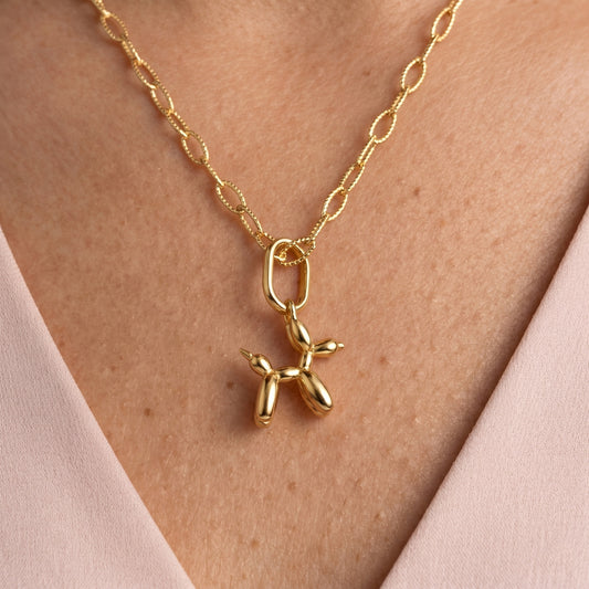Balloon Dog Necklace