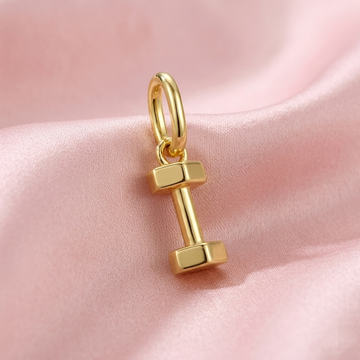 Dumbbell Charm