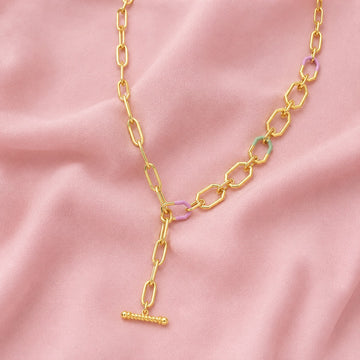 Summer Enamel Lariat