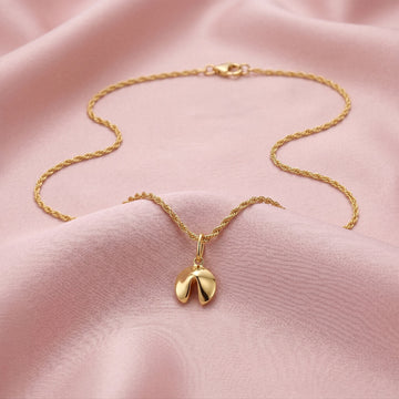 Fortune Cookie Necklace