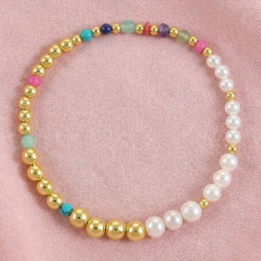 Enishi Pearl Beaded Bracelet