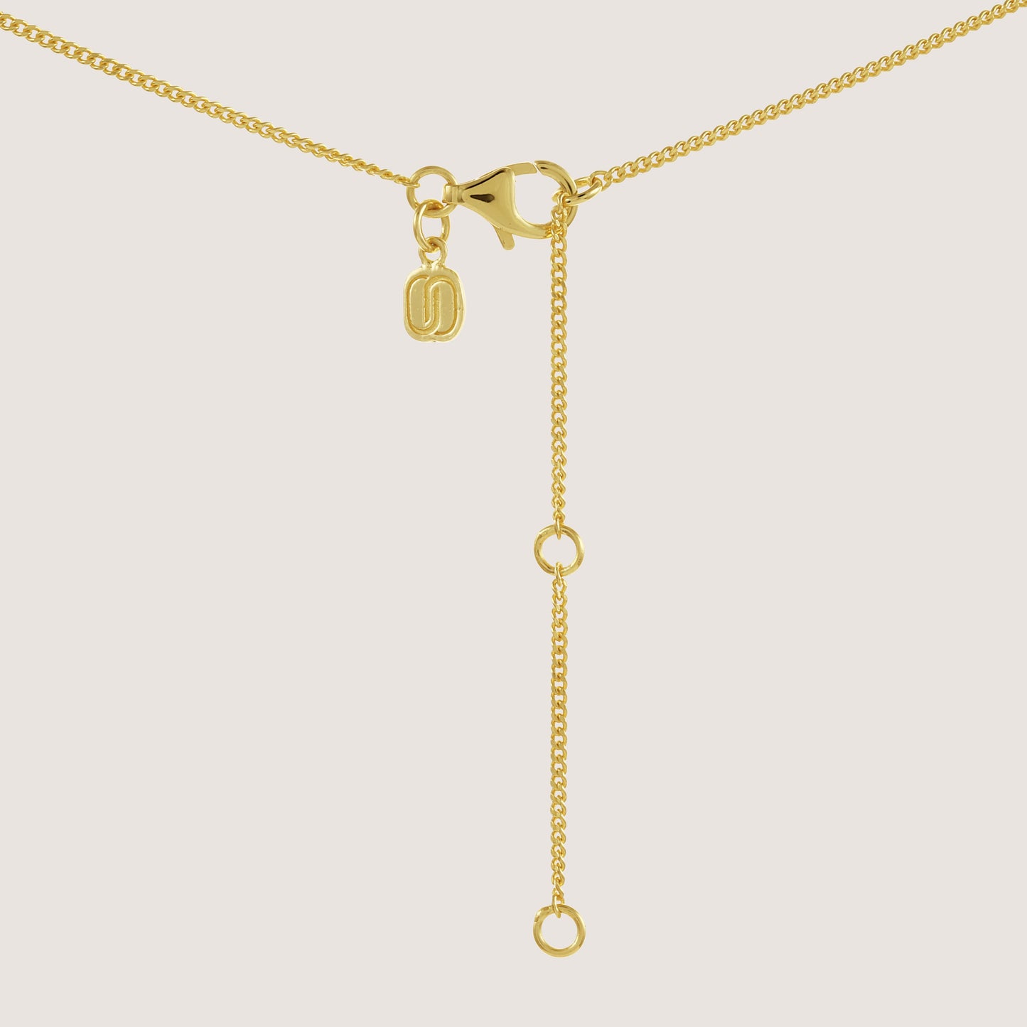 heart ring necklace crafted in 925 sterling silver, available in gold and rhodium-plated finish