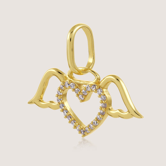 Angel Heart Charm