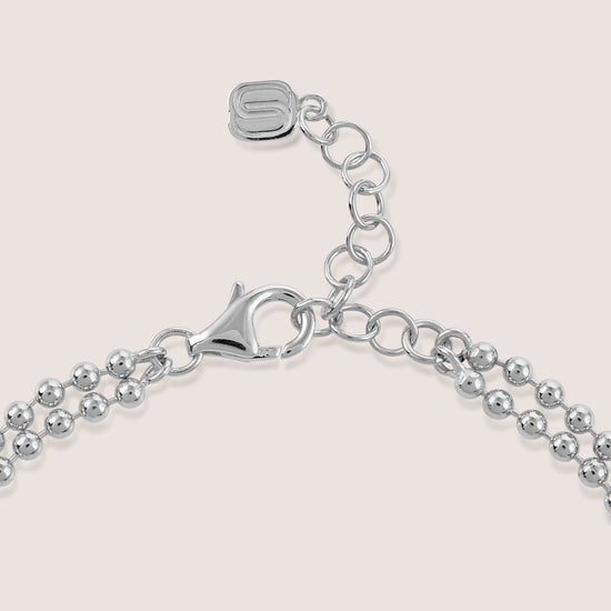 infinity bracelet crafted in 925 sterling silver, available in gold and rhodium-plated finish