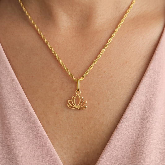 Lotus Necklace