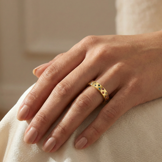 Natsumi Multi-Colour Ring