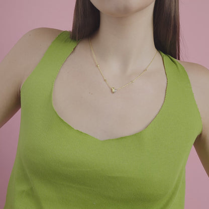 Yugen Organic Heart Necklace